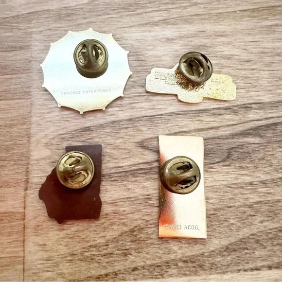 Lot of vintage Georgia  pins including 1996 Olympic pins - Picture 8 of 8